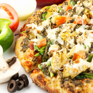 Palak Paneer Pizza